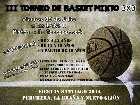 Cartel Basket Fiestas 2014 copia